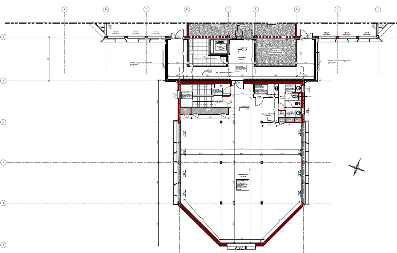 Bureau Blagnac 3122m² Location bureau Blagnac Haute-Garonne OLBUR2309032 35